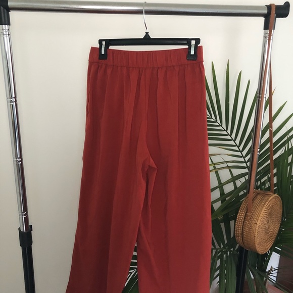 High waisted wide leg culottes - Picture 3 of 3